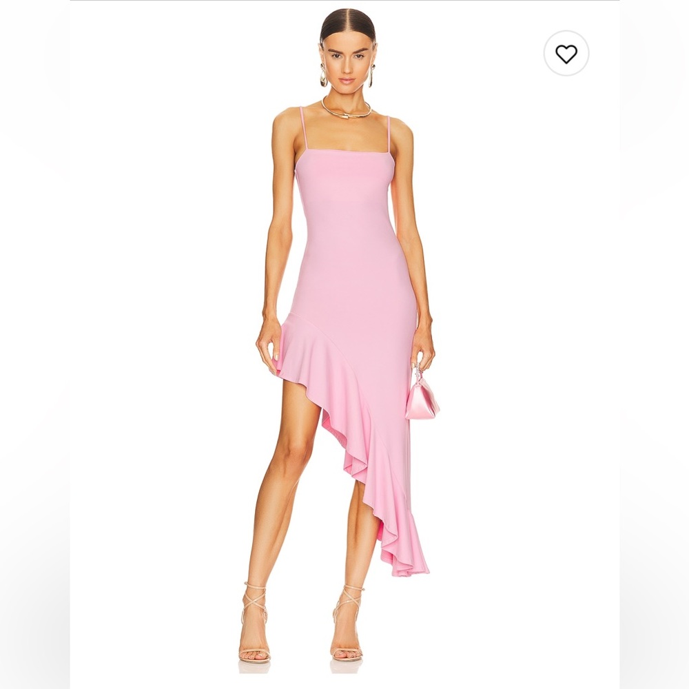 Susana Monaco String Asymmetrical Dress
